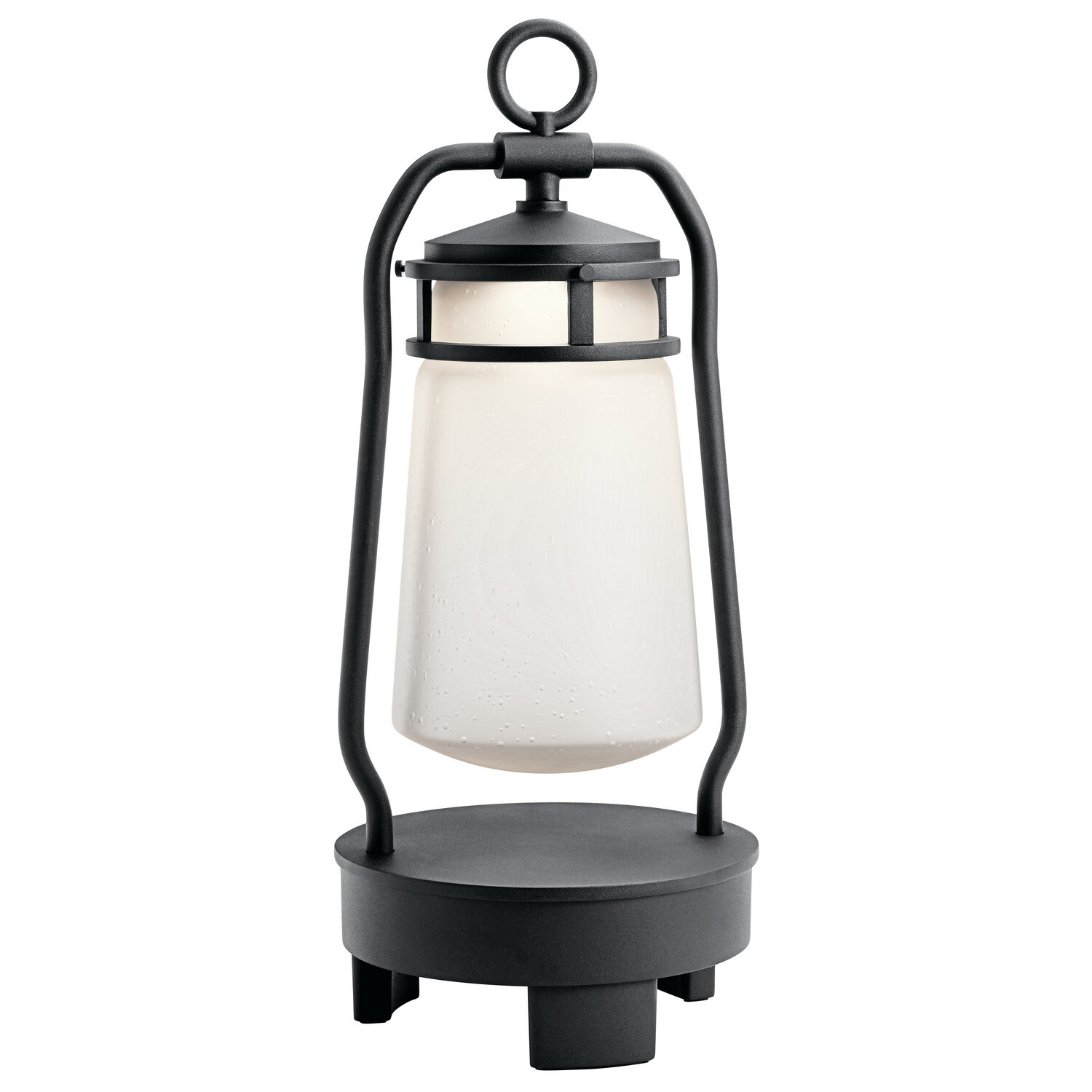 Lyndon Textured Black LED Exterior Lantern Lyndon Textured Black LED Exterior Lantern