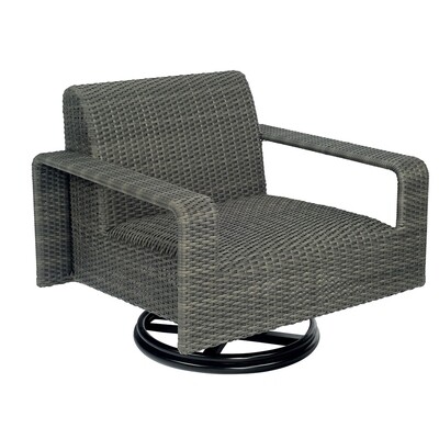 Darville Swivel Lounge Chair Stone Cast Grey