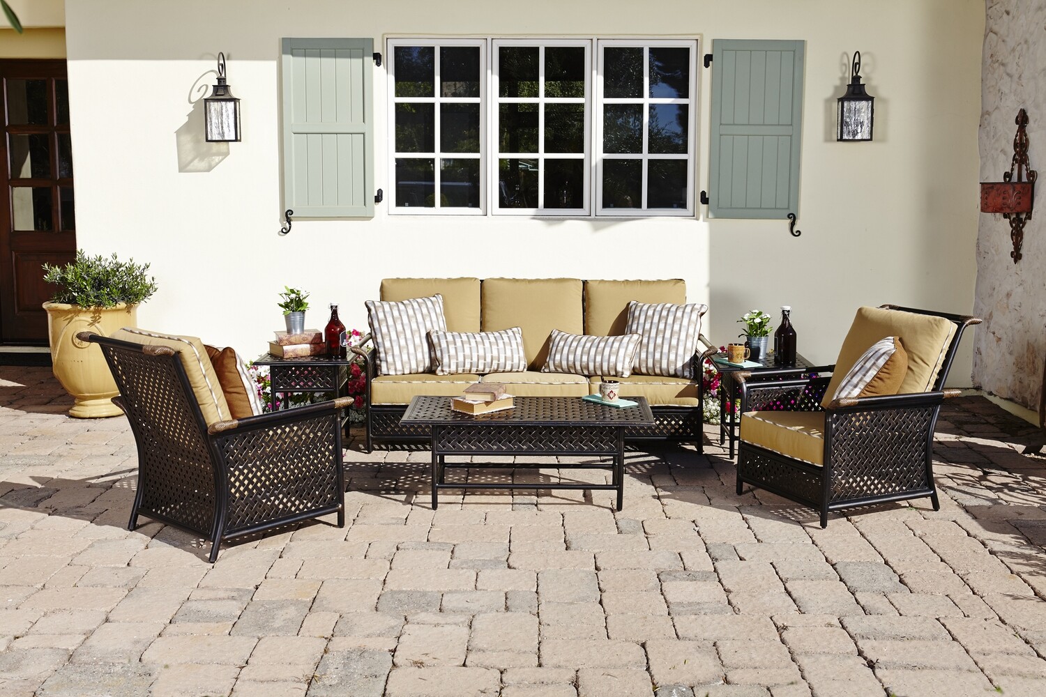 Carriage Dark Roast 6 PC Lounge Set Carriage Dark Roast 6 PC Lounge Set
