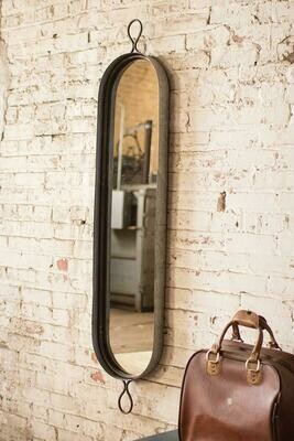 Tall Oval Wall Mirror (DISPLAY ONLY)