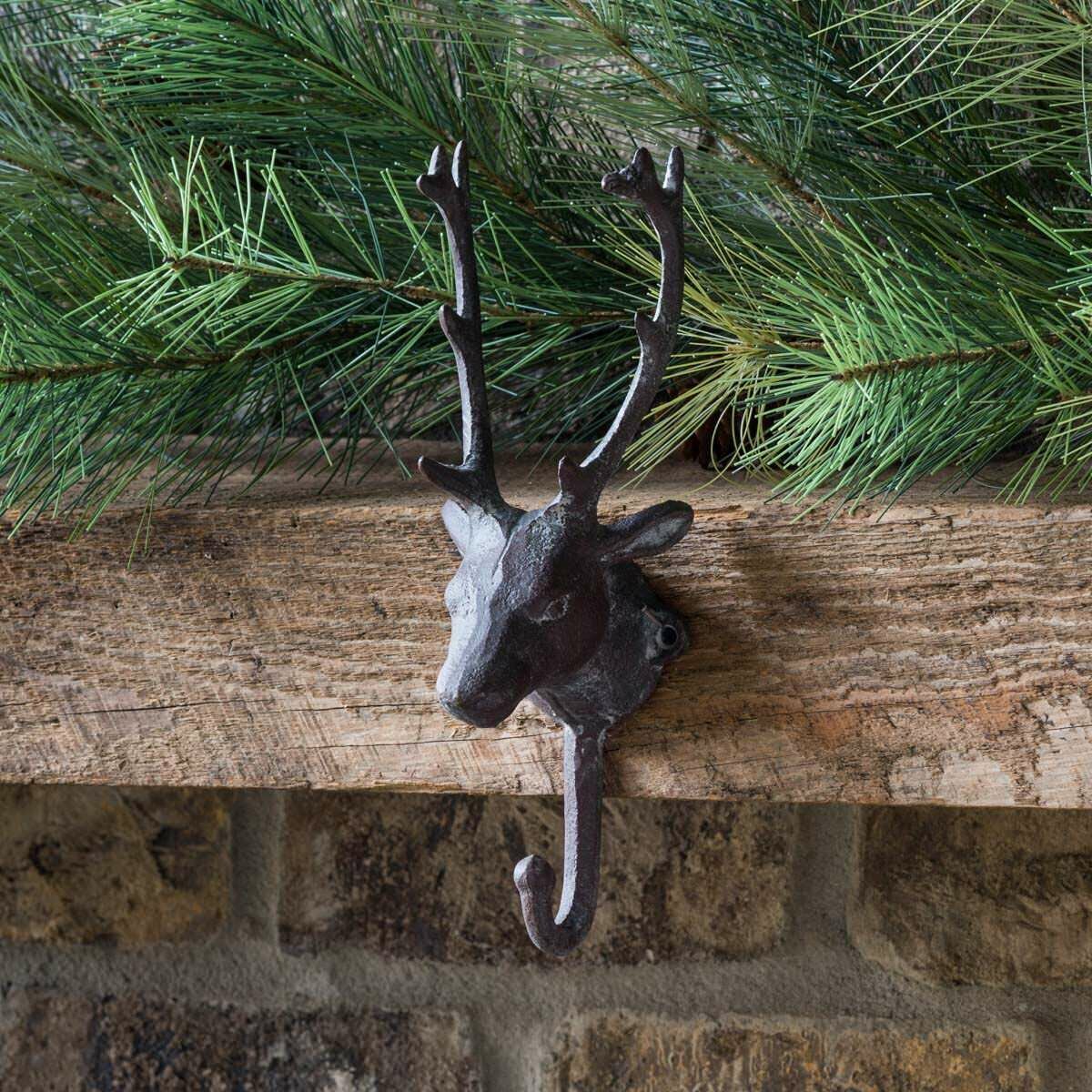 Cast Iron Reindeer Hanging Hook