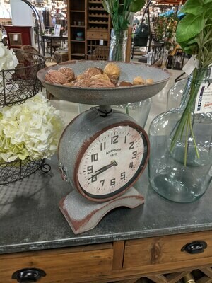 Vintage Style Scale Clock (DISPLAY ONLY)