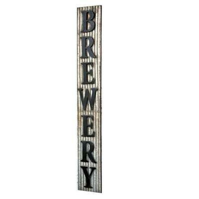 Metal Brewery Sign (DISPLAY ONLY)