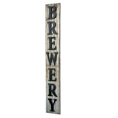 Metal Brewery Sign (DISPLAY ONLY) Metal Brewery Sign (DISPLAY ONLY)