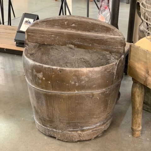 Faux Bois Grain Bucket