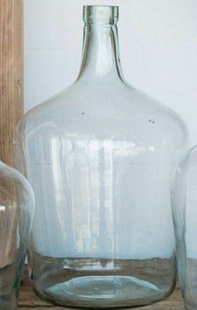 Recycled Glass Large Cellar Bottle (DISPLAY ONLY) Recycled Glass Large Cellar Bottle (DISPLAY ONLY)