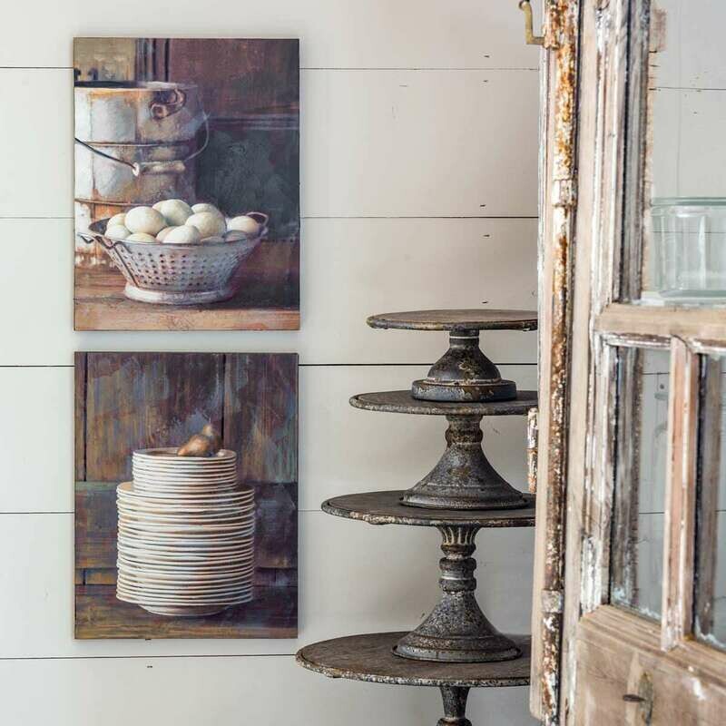 Large Vintage Kitchen Still Life Giclee Large Vintage Kitchen Still Life Giclee