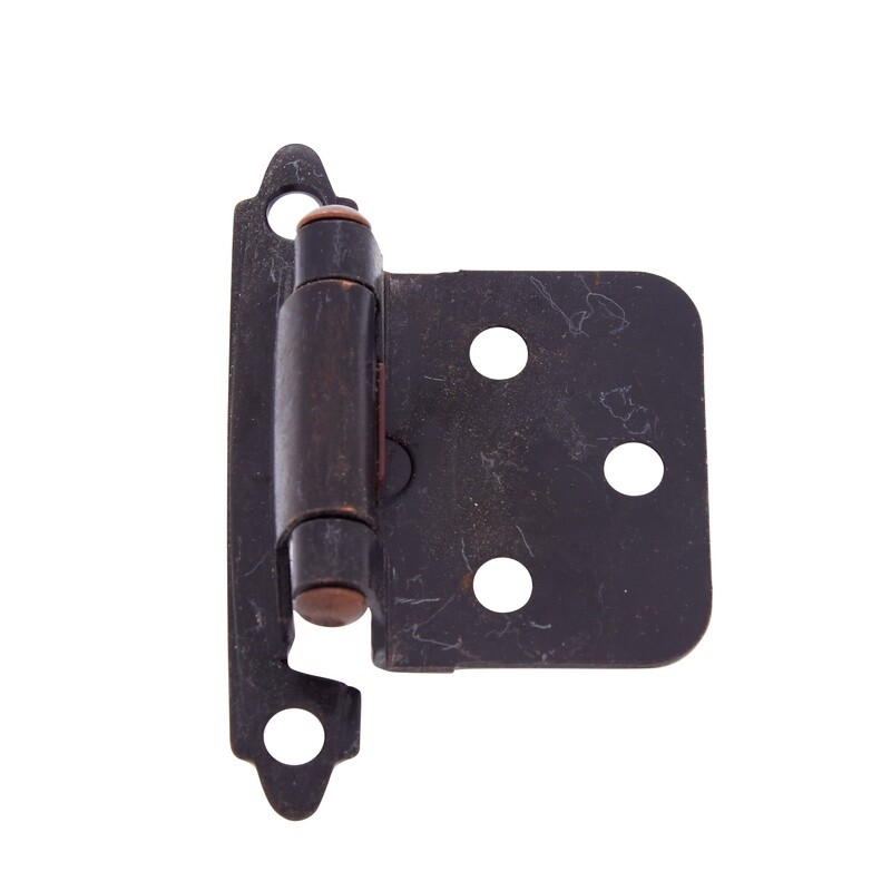 Oil Rub Bronze Flush Self Closing Cabinet Hinge (Pair) Oil Rub Bronze Flush Self Closing Cabinet Hinge (Pair)