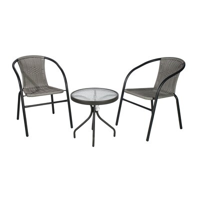 3 PC Wicker Set w/24 3 PC Wicker Set w/24