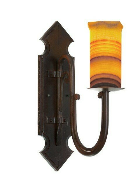 Trevi Dark Bronze 1 Lt Sconce