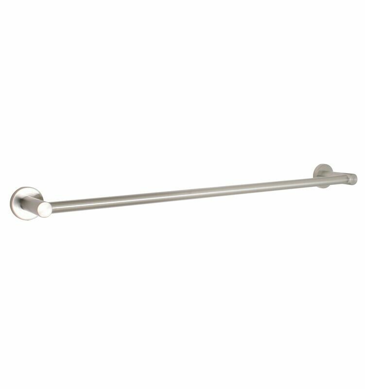 Euro Satin Nickel 24 Euro Satin Nickel 24" Towel Bar (DISPLAY ONLY)