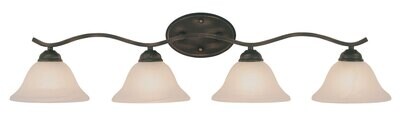 Hollyslope Rubbed Oil Bronze 4 Lt Bath Bar Hollyslope Rubbed Oil Bronze 4 Lt Bath Bar