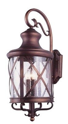 Chandler Rubbed Oil Bronze 3 Lt Ext Wall Chandler Rubbed Oil Bronze 3 Lt Ext Wall