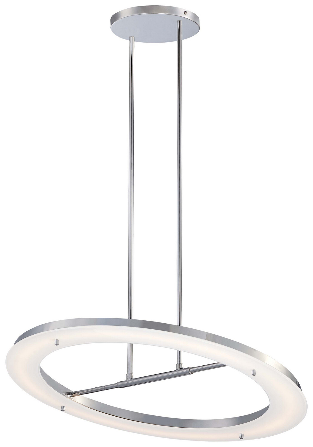Twist & Shout Chrome LED Pendant (DISPLAY ONLY)