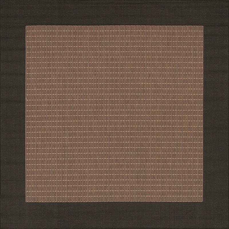 Recife Check Field/Cocoa Black Rug