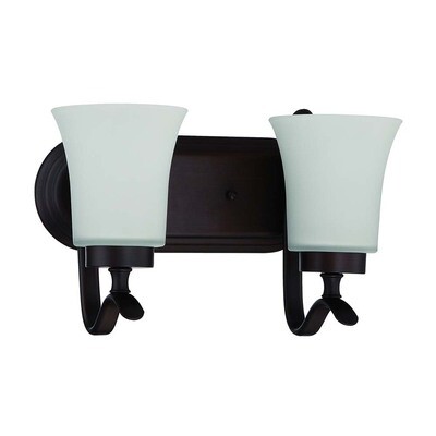 Northlake Aged Bronze 2 Lt Vanity Northlake Aged Bronze 2 Lt Vanity