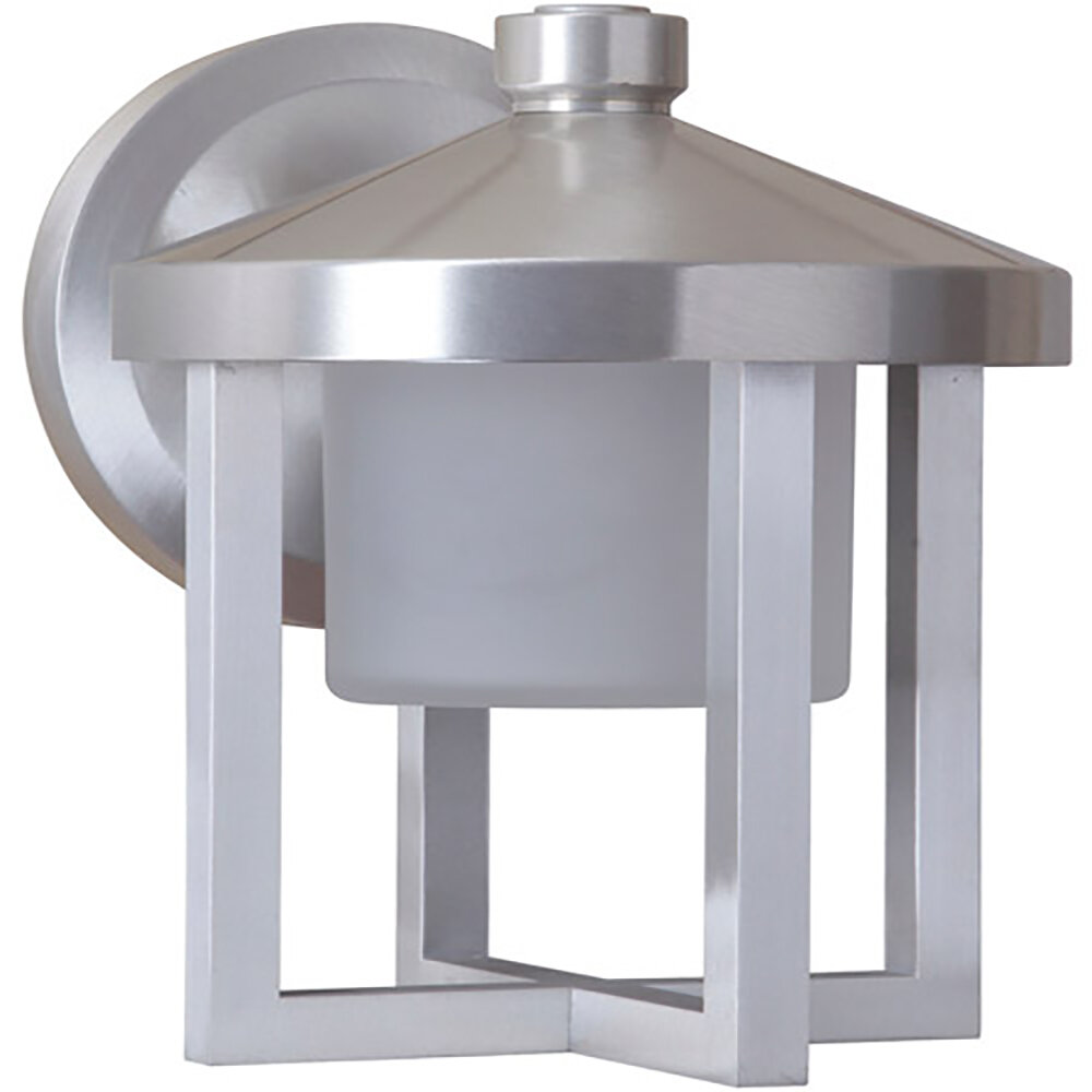 Alta Satin Aluminum Small 1 Lt LED Exterior Lantern (DISPLAY ONLY)