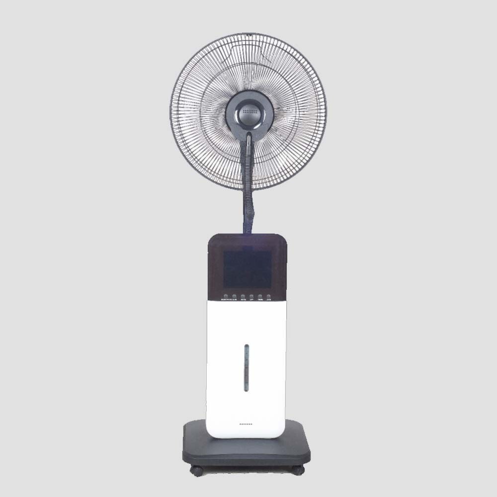 White Ultrasonic Dry Misting Fan