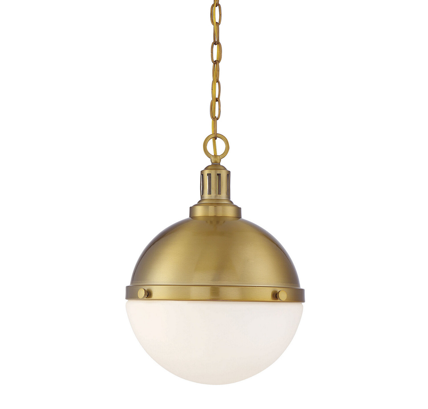 Lily Warm Brass 2 Lt Pendant (DISPLAY ONLY)