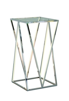 Victory Polish Chrome LED Accent Table (DISPLAY ONLY)