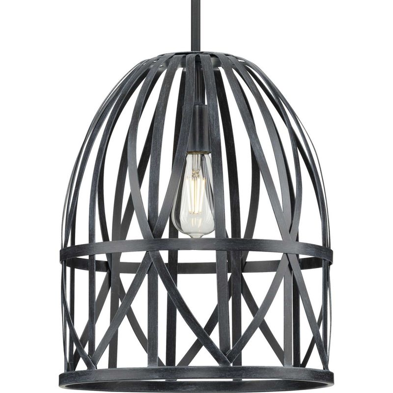 Chastain Black Oak 1 Lt Pendant (DISPLAY ONLY) "ALL SALES FINAL"