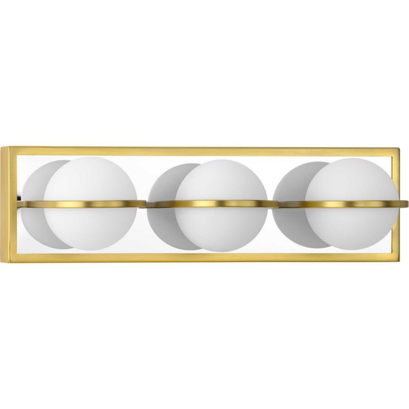 Pearl Satin Brass 3 Lt LED Vanity (DISPLAY ONLY) Pearl Satin Brass 3 Lt LED Vanity (DISPLAY ONLY) "ALL SALES FINAL"