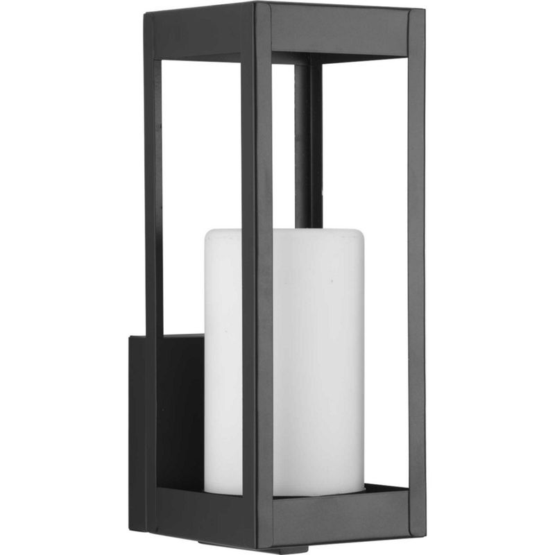 Patewood Black 1 Lt Exterior Small Wall Lantern (DISPLAY ONLY) "ALL SALES FINAL"