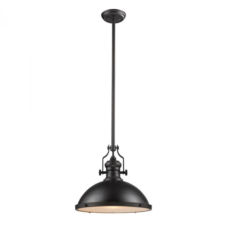 Chadwick Oil Bronze 1 Lt Pendant (DISPLAY ONLY) Chadwick Oil Bronze 1 Lt Pendant (DISPLAY ONLY) "ALL SALES FINAL"