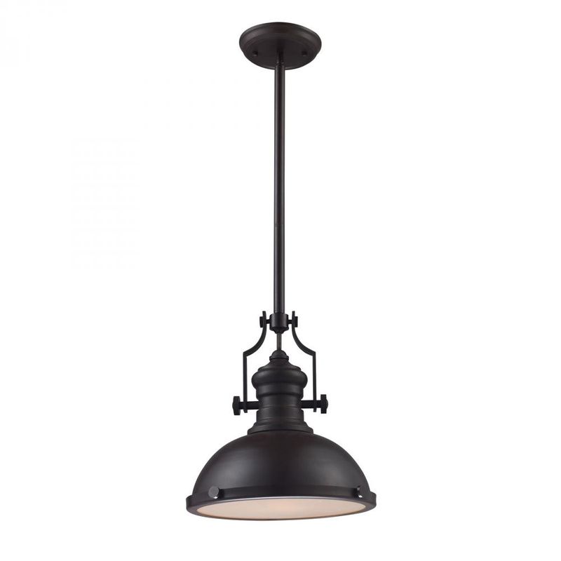 Chadwick Oiled Bronze 1 Lt Pendant (DISPLAY ONLY) "ALL SALES FINAL"