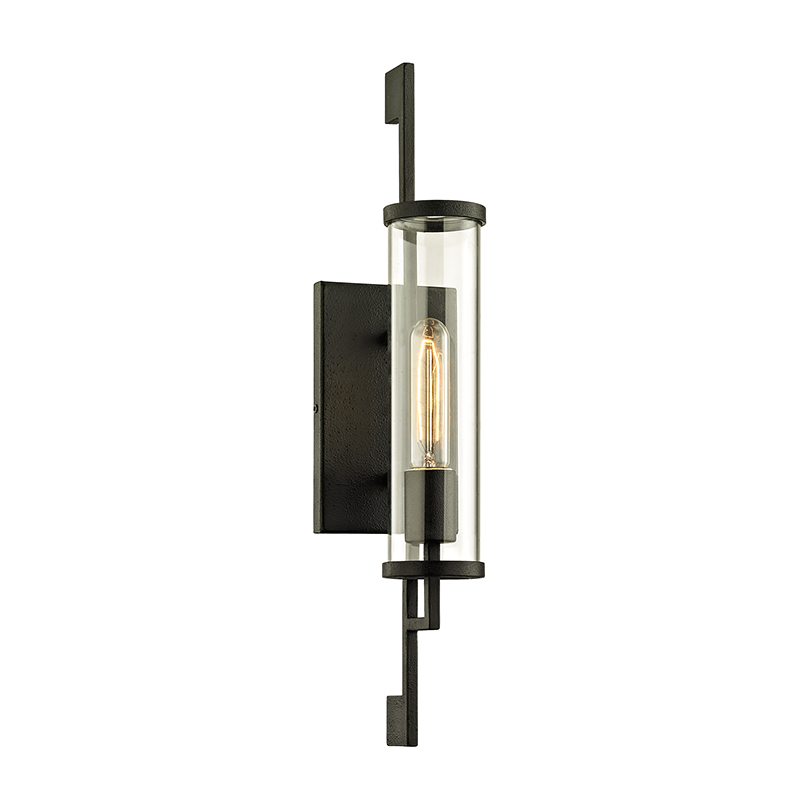 Park Slope Forge Iron 1 Lt Exterior Sconce (DISPLAY ONLY) "ALL SALES FINAL"