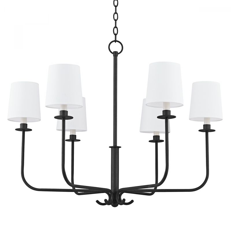 Bodhi Forged Iron 6 Lt Chandelier (DISPLAY ONLY) Bodhi Forged Iron 6 Lt Chandelier (DISPLAY ONLY) "ALL SALES FINAL"