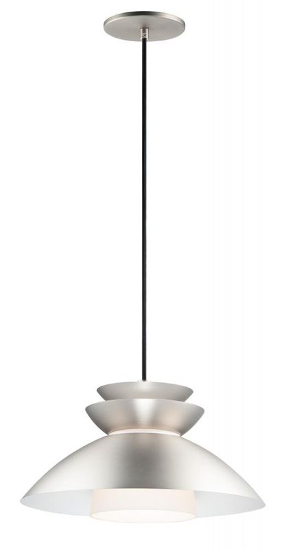 Nordic Brush Platinum 1 Lt Pendant (DISPLAY ONLY) Nordic Brush Platinum 1 Lt Pendant (DISPLAY ONLY) "ALL SALES FINAL"