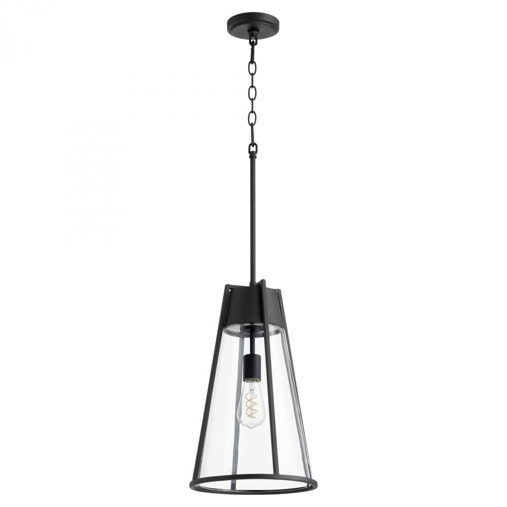 Black Transitional Pendant (DISPLAY ONLY) "ALL SALES FINAL"