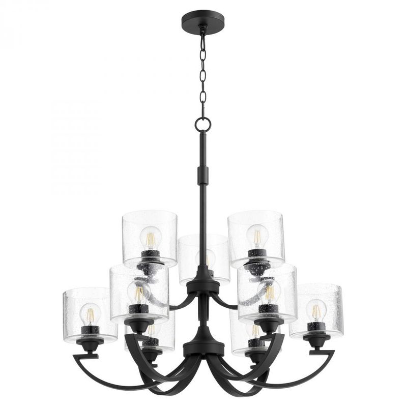 Dakota Black 9 Lt Chandelier (DISPLAY ONLY) Dakota Black 9 Lt Chandelier (DISPLAY ONLY) "ALL SALES FINAL"