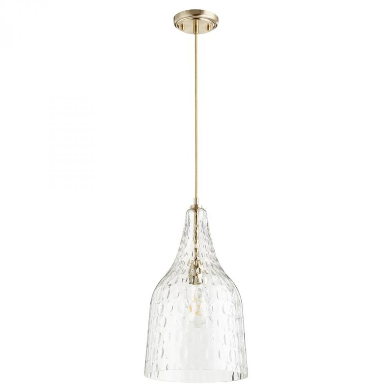 Aged Brass 1 Lt Pendant (DISPLAY ONLY) Aged Brass 1 Lt Pendant (DISPLAY ONLY) "ALL SALES FINAL"