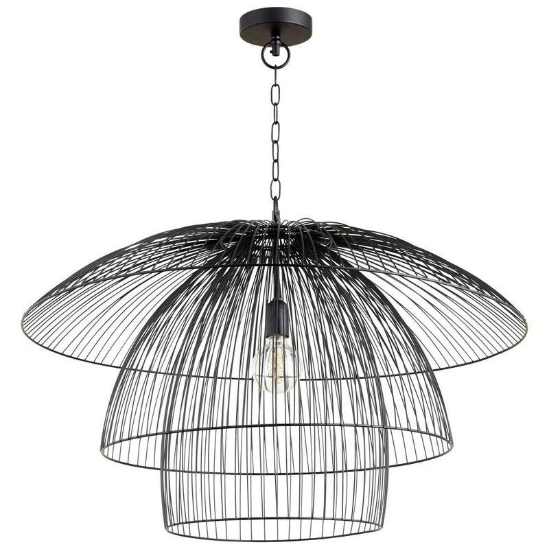 Canopy Matte Black 1 Lt Pendant (DISPLAY ONLY) Canopy Matte Black 1 Lt Pendant (DISPLAY ONLY) "ALL SALES FINAL"
