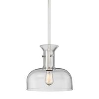 Coffey Polish Nickel 1 Lt Pendant (DISPLAY ONLY) Coffey Polish Nickel 1 Lt Pendant (DISPLAY ONLY) "ALL SALES FINAL"