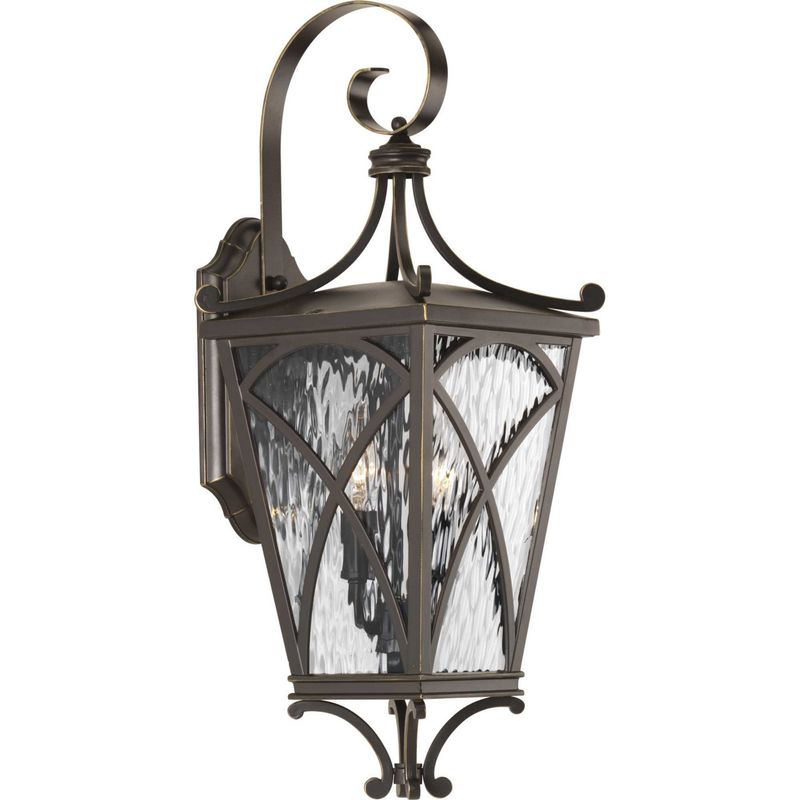 Cadence Oil Rub Bronze 2 Lt Exterior Medium Wall Lantern (DISPLAY ONLY) "ALL SALES FINAL"
