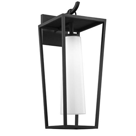 Mission Beach Textured Black 1 Lt Exterior Sconce (DISPLAY ONLY) "ALL SALES FINAL"