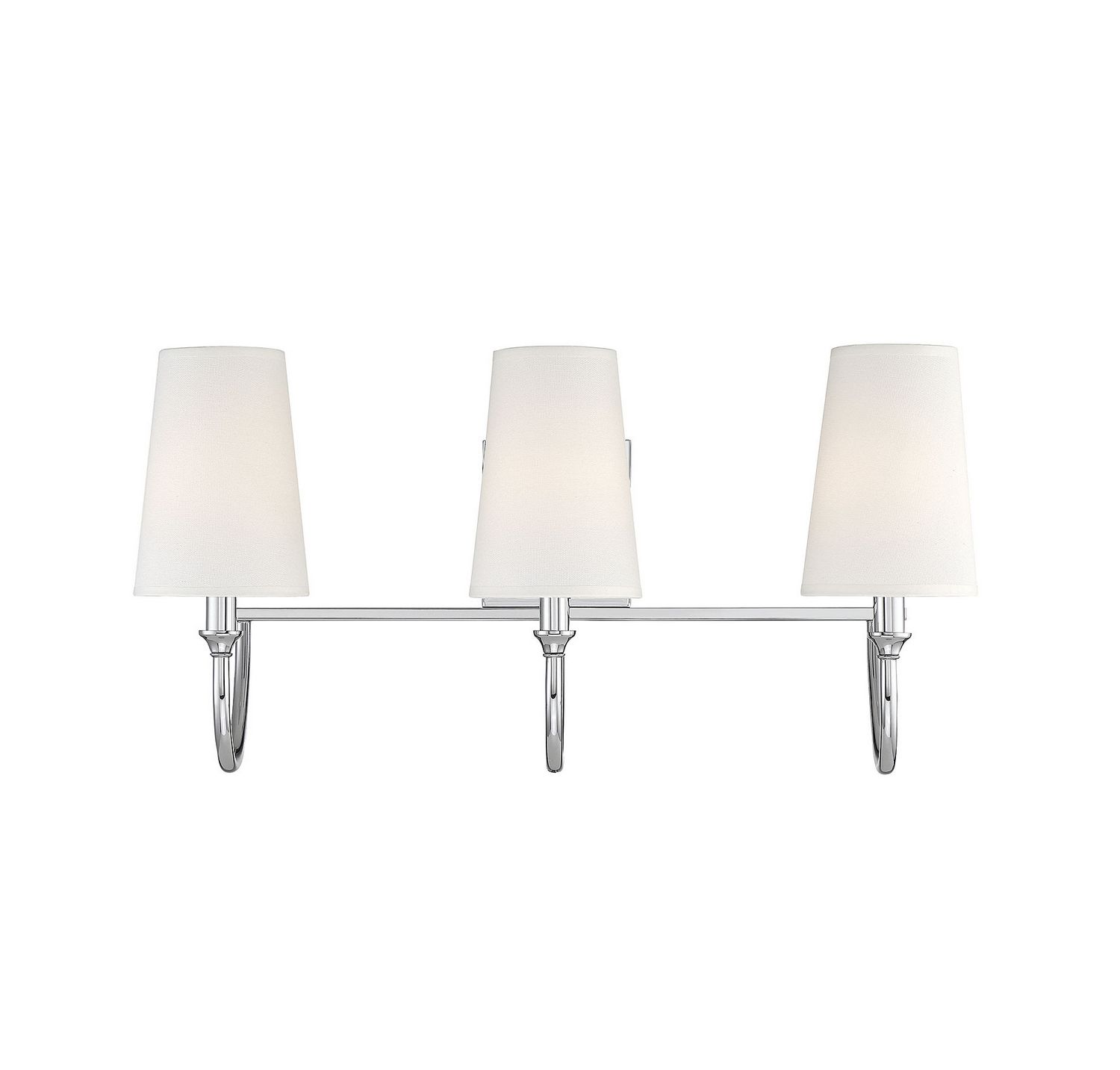 Cameron Polished Nickel 3 Lt Vanity (DISPLAY ONLY) "ALL SALES FINAL"