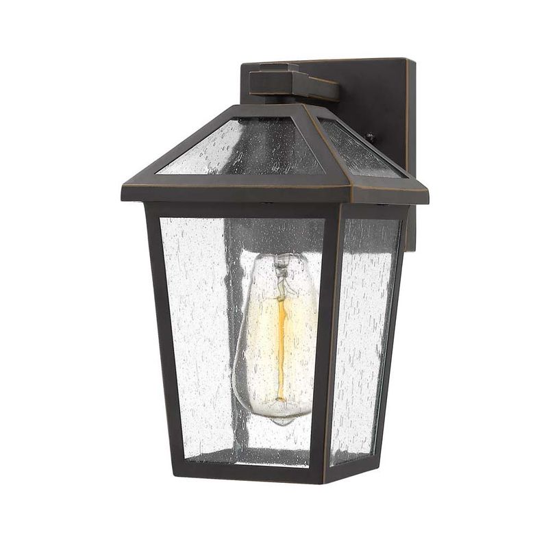 Talbot Oil Rub Bronze 1 Lt Small Exterior Wall Sconce (DISPLAY ONLY) "ALL SALES FINAL"