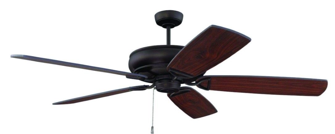 62" Supreme Air Plus Flat Black Ceiling Fan w/Blades  (DISPLAY ONLY)