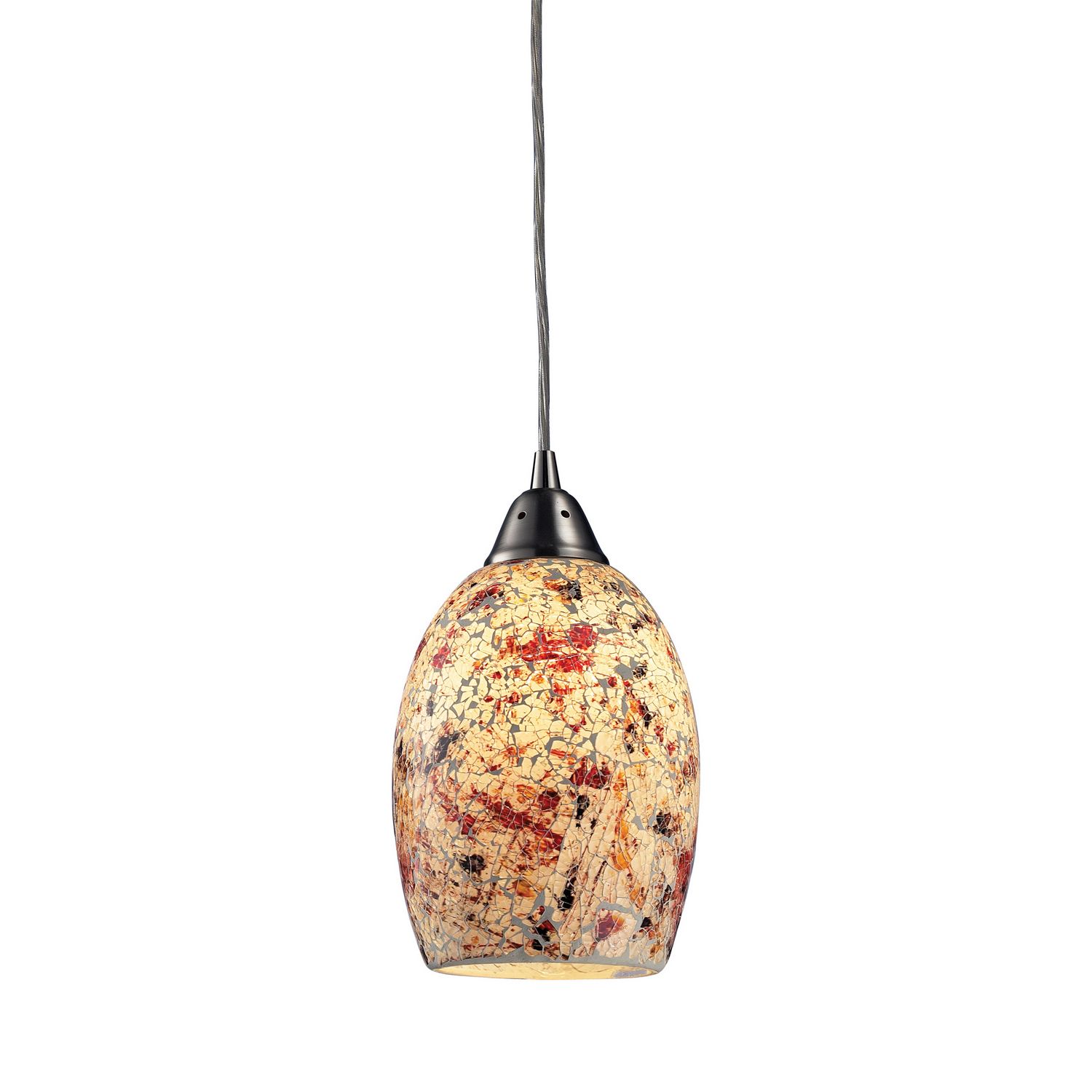 Avalon Satin Nickel 1 Lt Pendant  (DISPLAY ONLY)