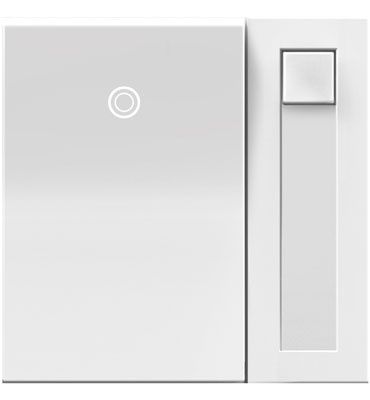 White Paddle Dimmer 700W Incandescent/Halogen