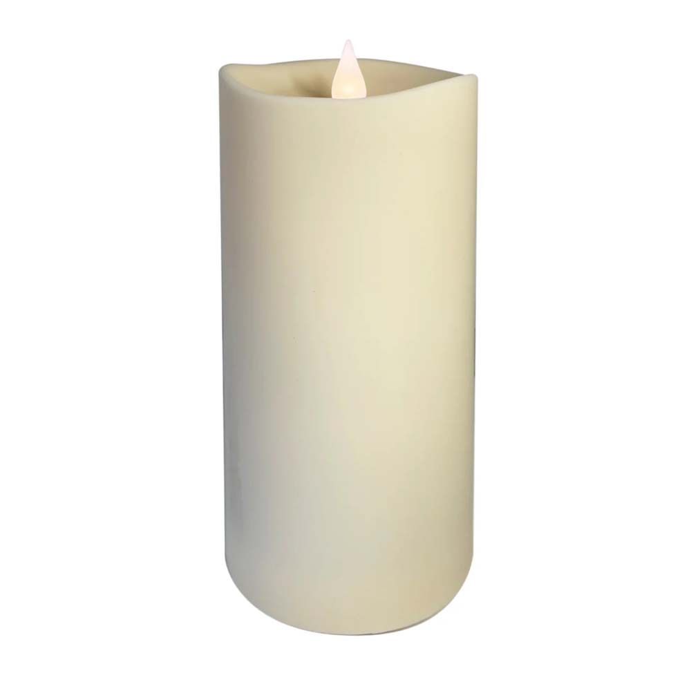 Illure Outdoor Candle - Ivory 6" Candle