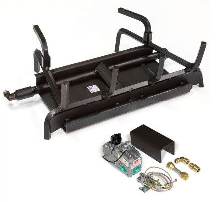 24" 2 Burner Natural Gas/Millivolt/Remote 82K BTU