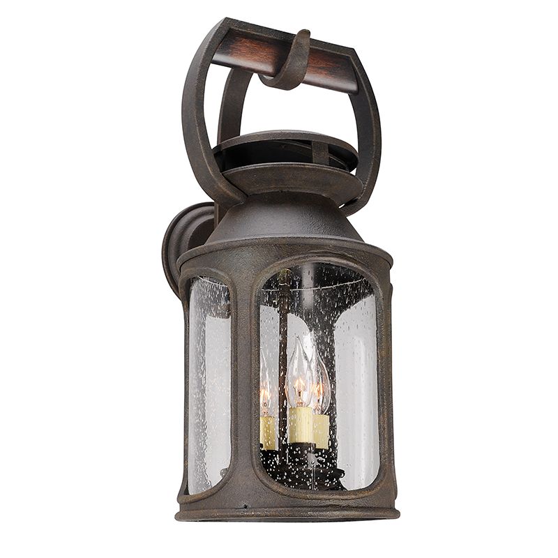 Old Trail Cent Rust 4 Lt Exterior Lantern (DISPLAY ONLY) "ALL SALES FINAL"