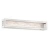 Shock Waves Brush Nickel LED Vanity (DISPLAY ONLY) "ALL SALES FINAL"