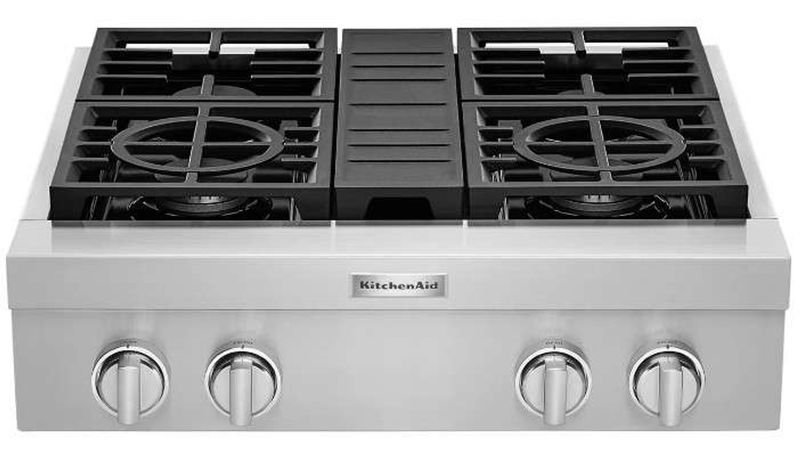 (OPEN BOX) 30 (OPEN BOX) 30" Stainless Steel Gas Cooktop