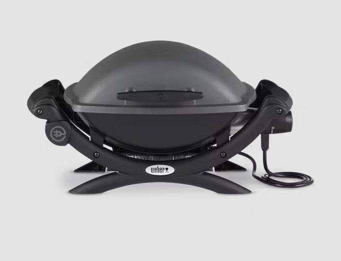 Q1400 Weber Dark Grey Electric Grill